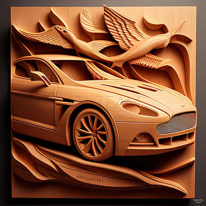 3D model Aston Martin DBS (STL)